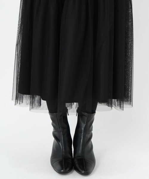 ストロベリーフィールズ　プリーツティアードスカート STRAWBERRY-FIELDS｜プリーツティアードスカート | Rakuten Fashion