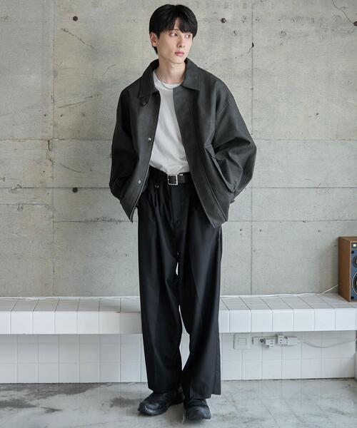 「WEGO」 ブルゾン SMALL グレー メンズ_画像4