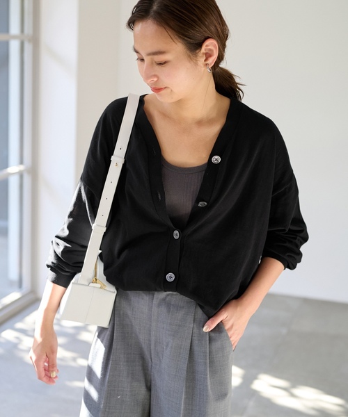 FRAMeWORK（フレームワーク） ニットカーディガン - ブラウン