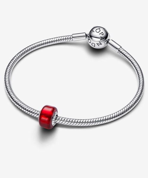 PANDORA（パンドラ） チャーム レッド ムラノ ガラス チャーム