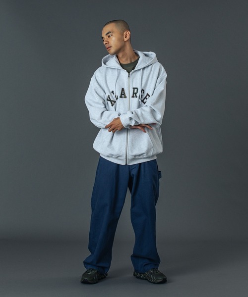 XLARGE（エクストラ ラージ） パーカー CAMO PATCH ZIP UP HOODED