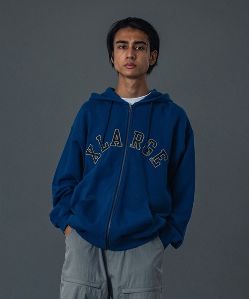 XLARGE(エクストラ ラージ) パーカー CAMO PATCH ZIP UP HOODED XLARGE(エクストラ ラージ) パーカー CAMO PATCH ZIP UP HOODED