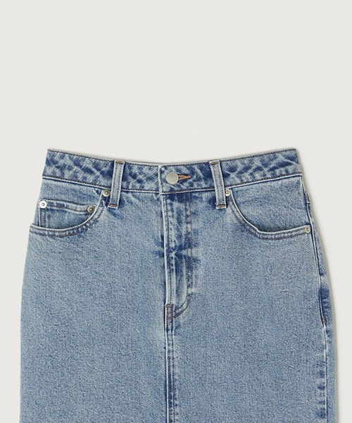 anuans（アニュアンス） デニムスカート MEDIUM ネイビー レディース