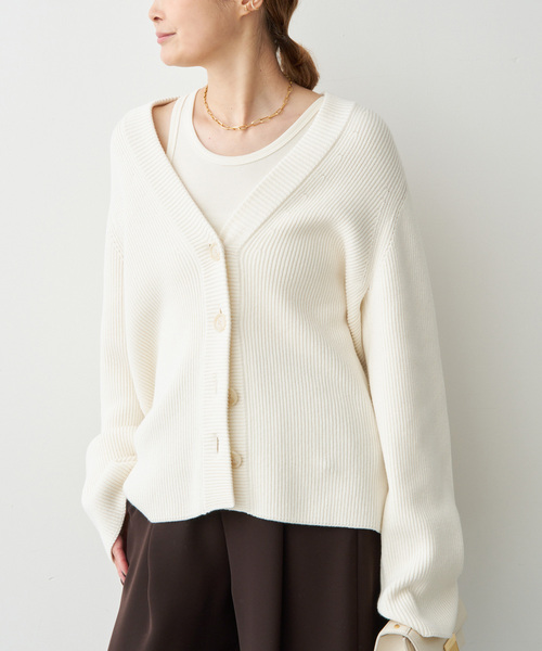 Deuxieme Classe（ドゥーズィエムクラス） カーディガン LEWES アゼ