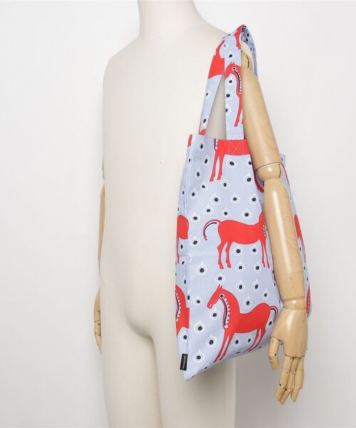 トートバッグ Musta Tamma / tote bag 44x43cm レディースの画像