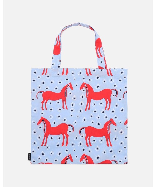 トートバッグ Musta Tamma / tote bag 44x43cm レディースの画像