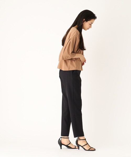 「OPAQUE.CLIP」 スラックス 36 サンドベージュ レディース_画像5