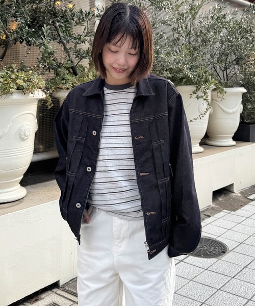 CANAL JEAN（キャナルジーン） デニムジャケット gジャン choice_cnl
