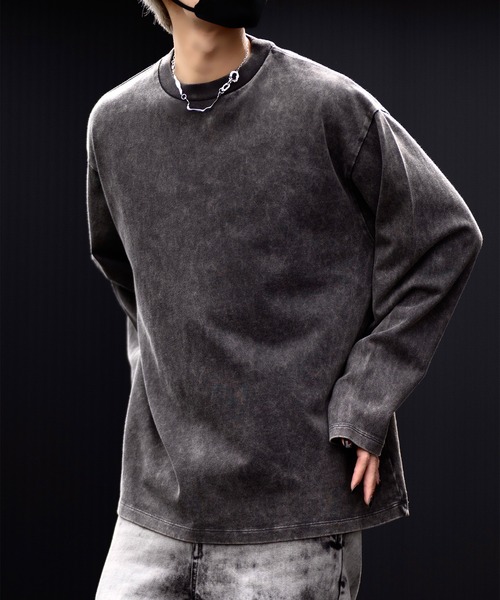 「CLEL」 長袖Tシャツ S グレー メンズ_画像8