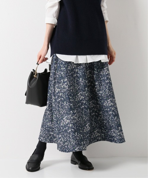 「IENA」 ロングスカート 38 ピンク レディース_画像2