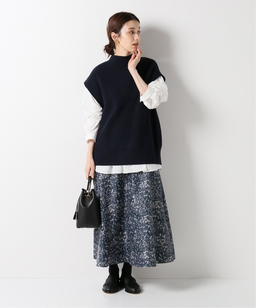 「IENA」 ロングスカート 38 ピンク レディース_画像3