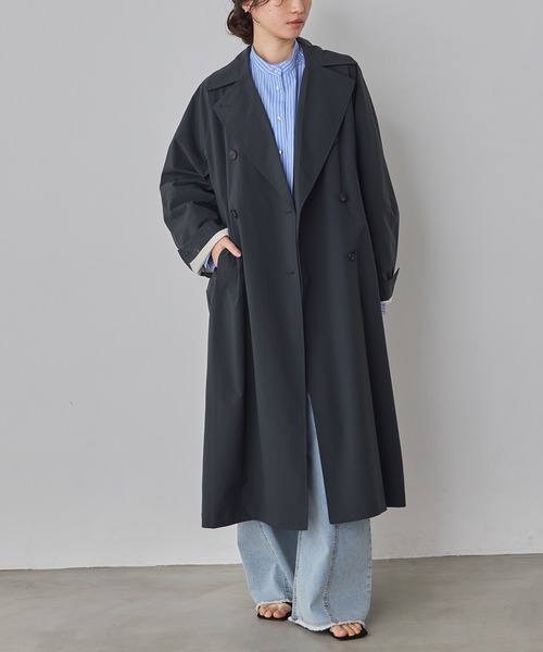 PAOLONI size 50 (XL ) トレンチコート アウター 冬 マルチWAYトレンチコート｜WOMEN｜250ISC30-075B｜AZUL BY MOUSSY
