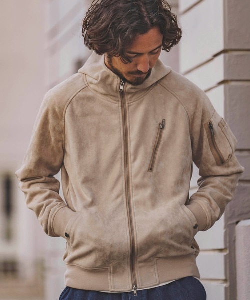 「felkod」 ブルゾン S サンドベージュ メンズ_画像2