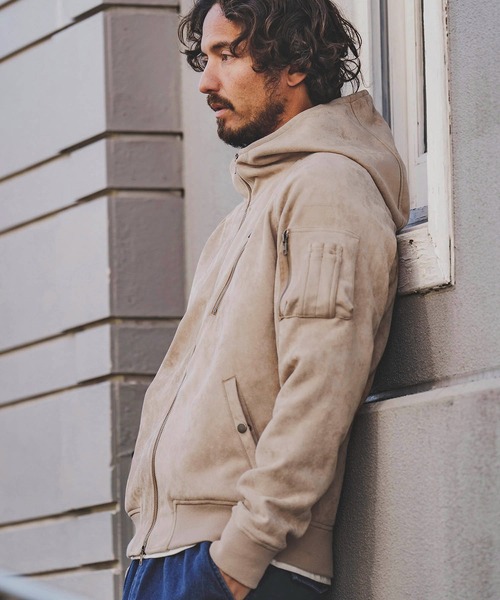 「felkod」 ブルゾン S サンドベージュ メンズ_画像3