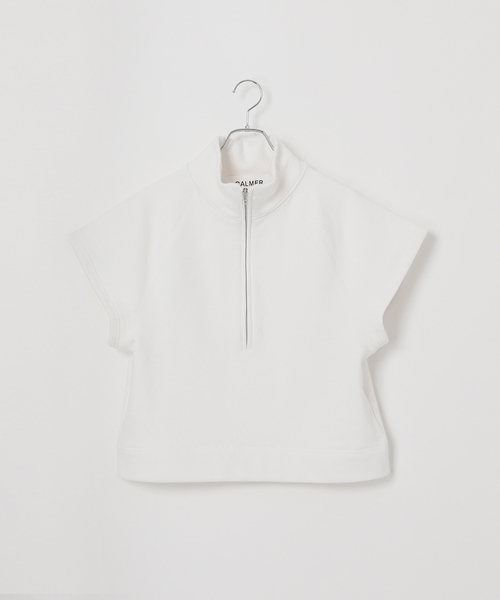 トレーナー スウェット SWEAT ZIP H/S / スウェットジップハーフ レディース