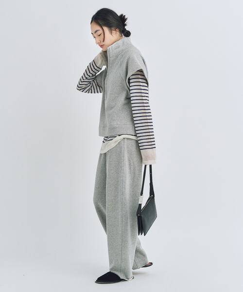 トレーナー スウェット SWEAT ZIP H/S / スウェットジップハーフ レディース_9