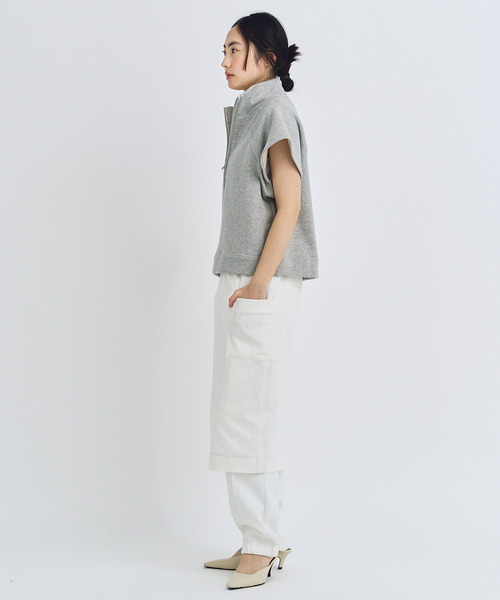 トレーナー スウェット SWEAT ZIP H/S / スウェットジップハーフ レディース_13