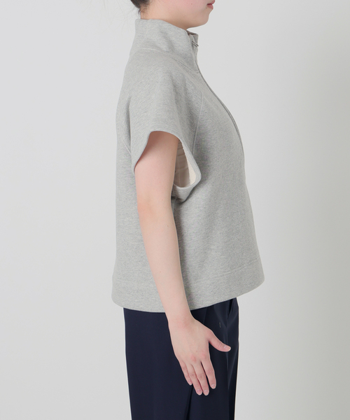 トレーナー スウェット SWEAT ZIP H/S / スウェットジップハーフ レディース_17