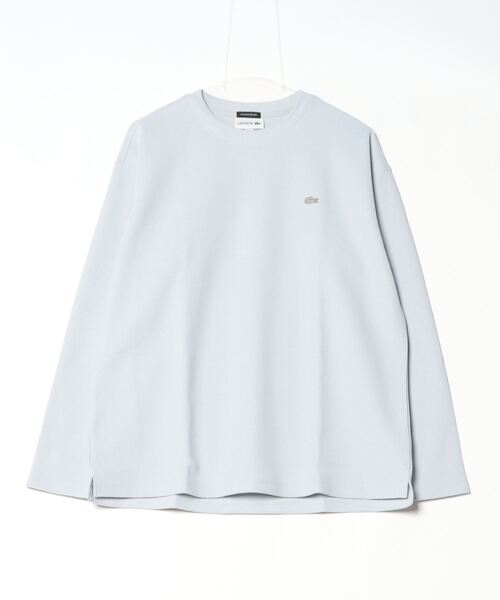 LACOSTE（ラコステ） 長袖Tシャツ L ライトグレー メンズ : ZOZOTOWN