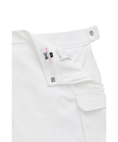 パンツ WOMENS プリーツカーゴショートパンツ レディースの画像