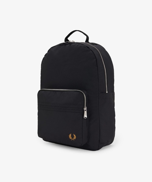 FRED PERRY バックパック ブラック　リュック FRED PERRY（フレッドペリー） デイバック リュック Brentham Backpack