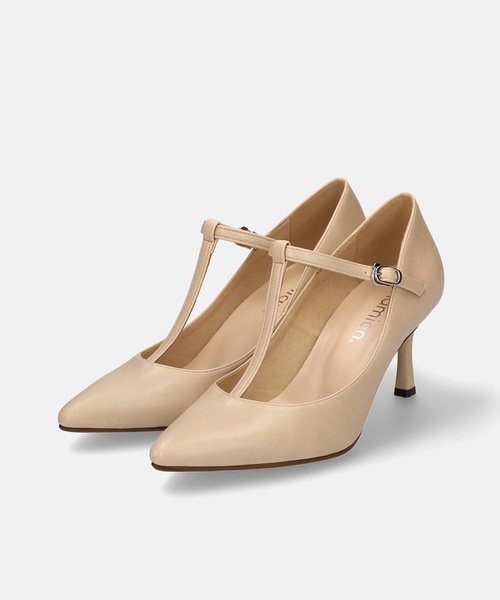 「MAMIAN」 パンプス 23.5cm ブラック レディース_画像6