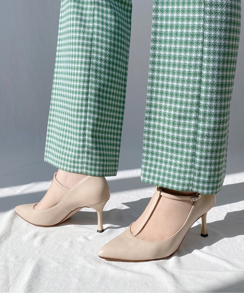 「MAMIAN」 パンプス 23.5cm ブラック レディース_画像8