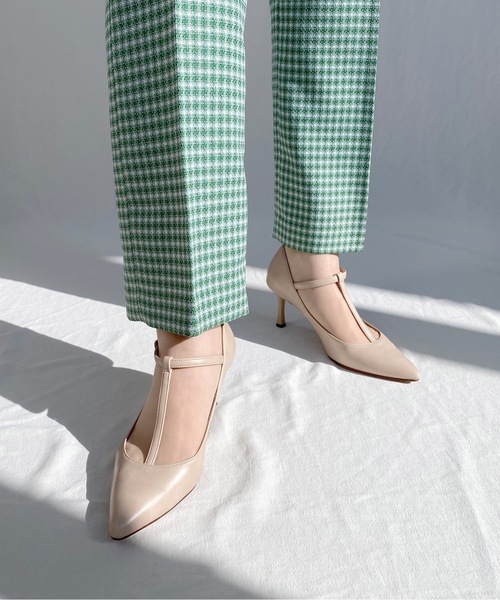 「MAMIAN」 パンプス 23.5cm ブラック レディース_画像9