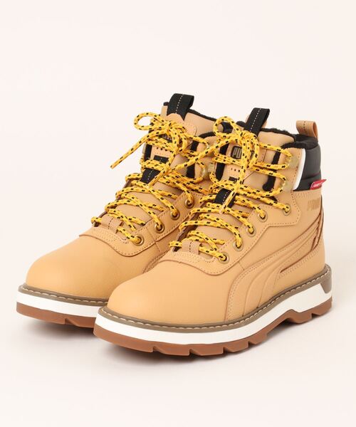 「PUMA」 ハイカットスニーカー 27.5cm ブラック メンズの画像