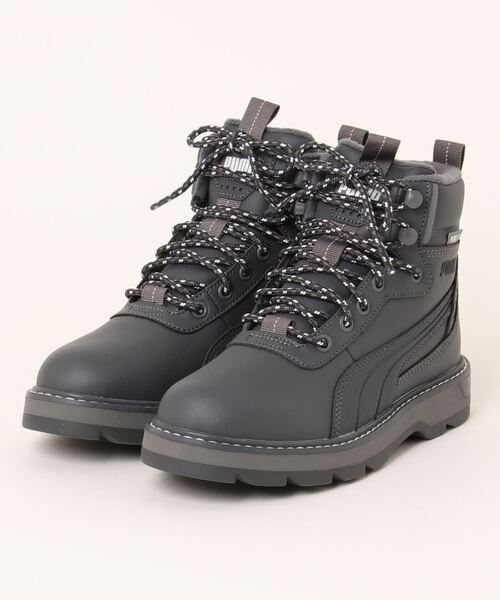 「PUMA」 ハイカットスニーカー 27.5cm ブラック メンズの画像