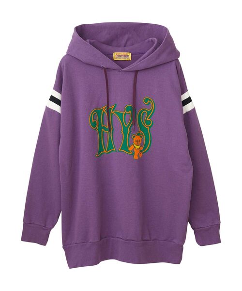 「HYSTERIC GLAMOUR」 プルオーバーパーカー FREE レッド レディースの画像