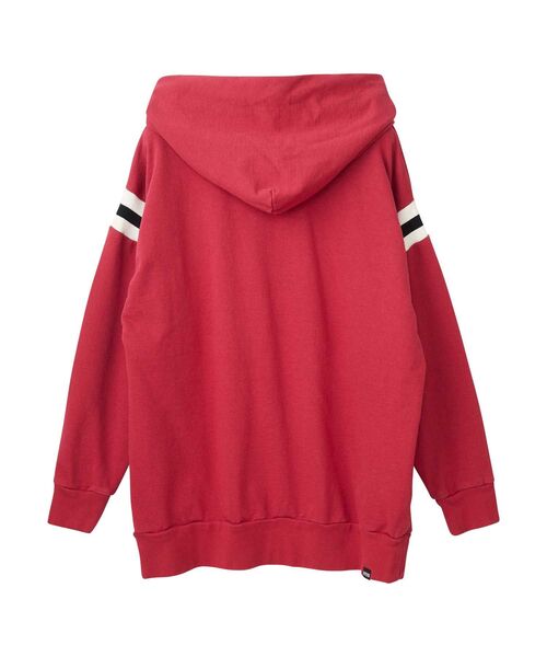 「HYSTERIC GLAMOUR」 プルオーバーパーカー FREE レッド レディースの画像
