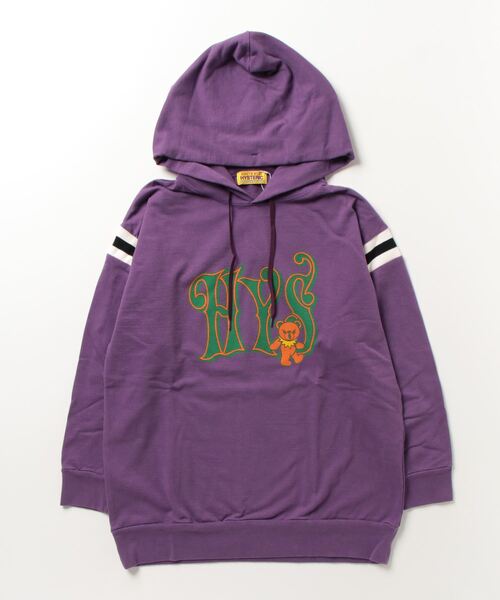 「HYSTERIC GLAMOUR」 プルオーバーパーカー FREE レッド レディースの画像