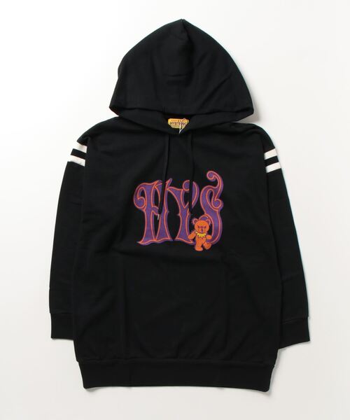 「HYSTERIC GLAMOUR」 プルオーバーパーカー FREE レッド レディースの画像