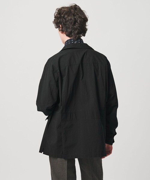 ユナイテッドアローズ　黒　ジャケット　Mサイズ　トゥモローランドお好きな方も UNITED ARROWS（ユナイテッドアローズ） ミリタリージャケット モッズ