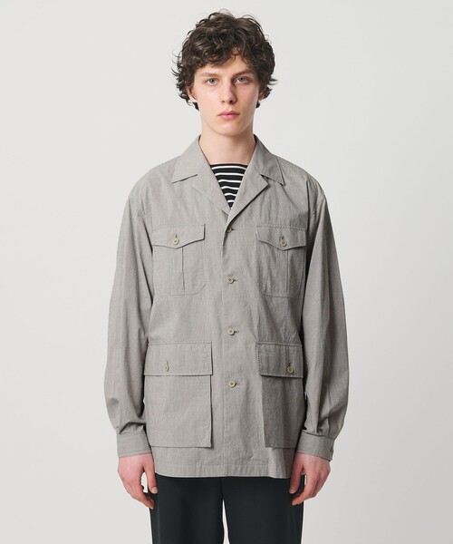 新品UNITED ARROWS ミリタリー モッズ コート ファー付き k□ユナイテッドアローズ/UNITED ARROWS GLR リアルファー付き