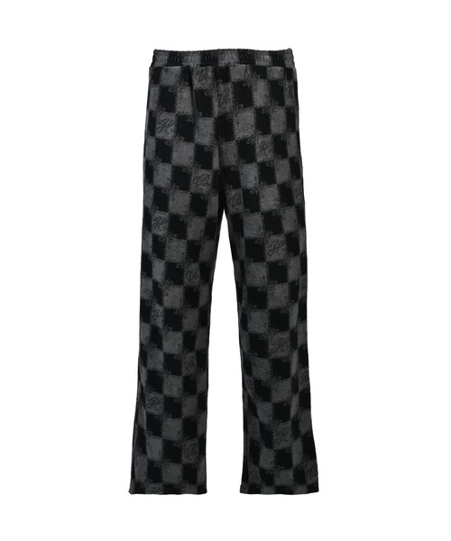 パンツ PIL BREATH パンツ BLOCK CHECK PILE PANTS メンズ レディース : ZOZOTOWN