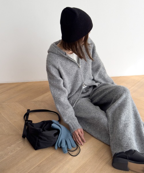 「CANAL JEAN」 「El mar」セットアップ ONE SIZE グレー レディース