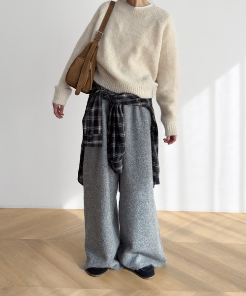 「CANAL JEAN」 「El mar」セットアップ ONE SIZE グレー レディース