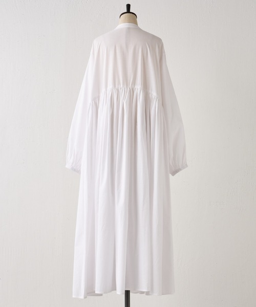 「BEARDSLEY」 長袖ワンピース 1 ダークグレー レディースの画像