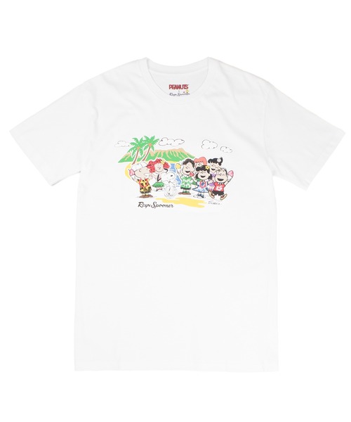 PEANUTS tシャツ 「T18」「PEANUTS/ピーナッツ」PEANUTS IN HAWAII TEE