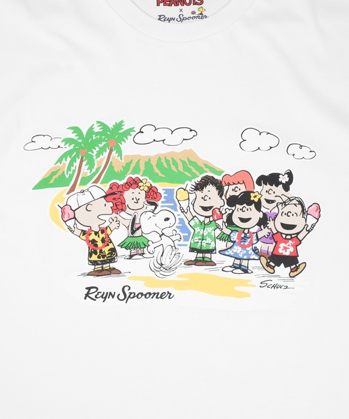 PEANUTS tシャツ 「T18」「PEANUTS/ピーナッツ」PEANUTS IN HAWAII TEE