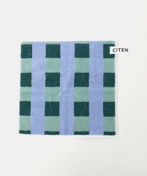 CITEN（シテン） ハンカチ 「CITEN」ハンドタオルチェック レディース