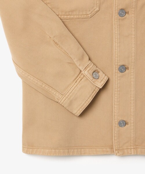 「LACOSTE」 デニムジャケット 40 ブラック メンズ_画像4