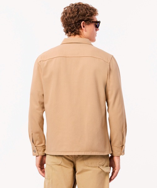 「LACOSTE」 デニムジャケット 40 ブラック メンズ_画像8