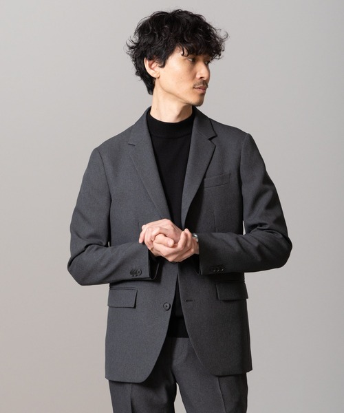 「NANO universe」 背広 M 薄墨色 メンズ