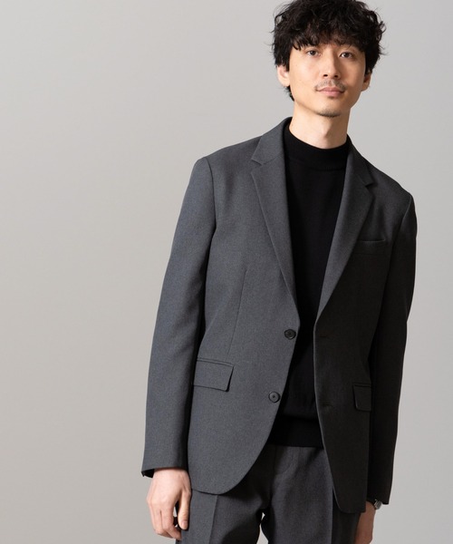 「NANO universe」 背広 M 薄墨色 メンズ