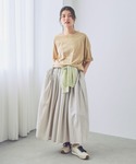 ロング スカート 「イージーケア・接触冷感」ギ...の詳細画像2