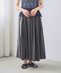 ロング スカート 「イージーケア・接触冷感」ギ...の詳細画像4