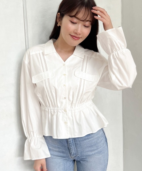 Her lip to 長袖シャツ FREE ホワイト レディース : ZOZOTOWN Yahoo!店